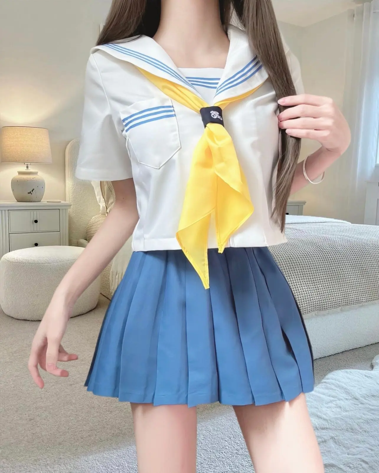 jk 女大学生 学院风 甜妹穿搭