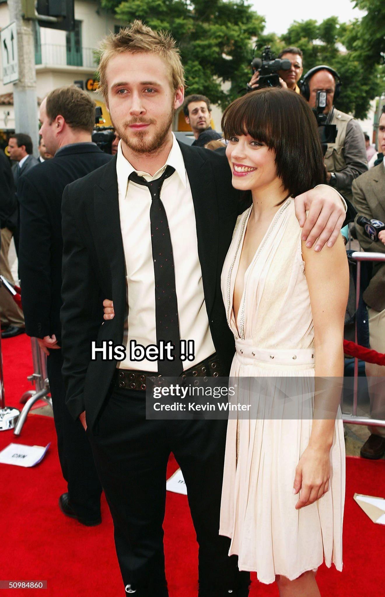 高司令与瑞秋·麦克亚当斯交往期间❤️2005年，瑞恩·高斯林与一起拍摄电影《恋恋