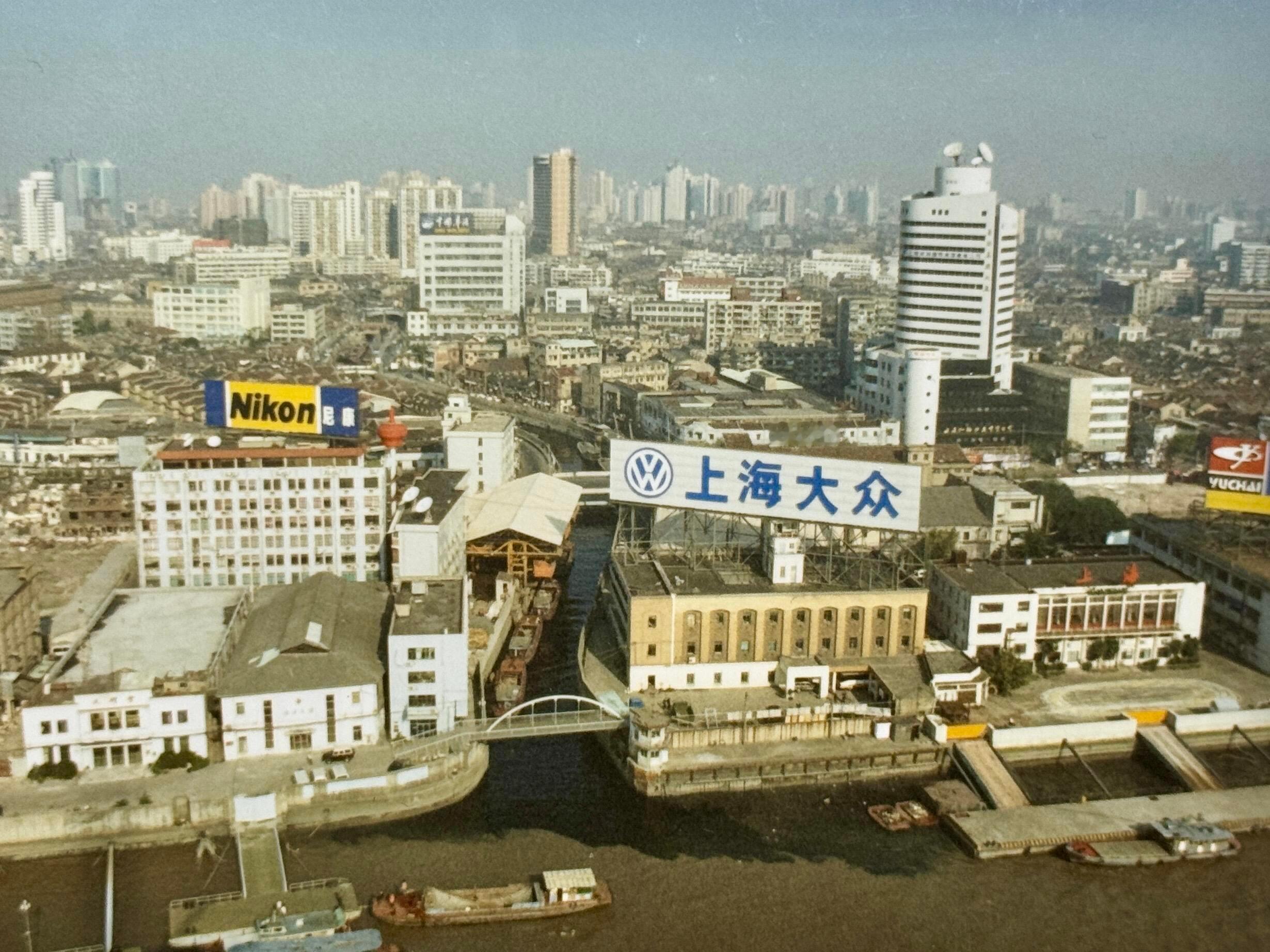 1996年航拍的上海 历史知识 ​​​