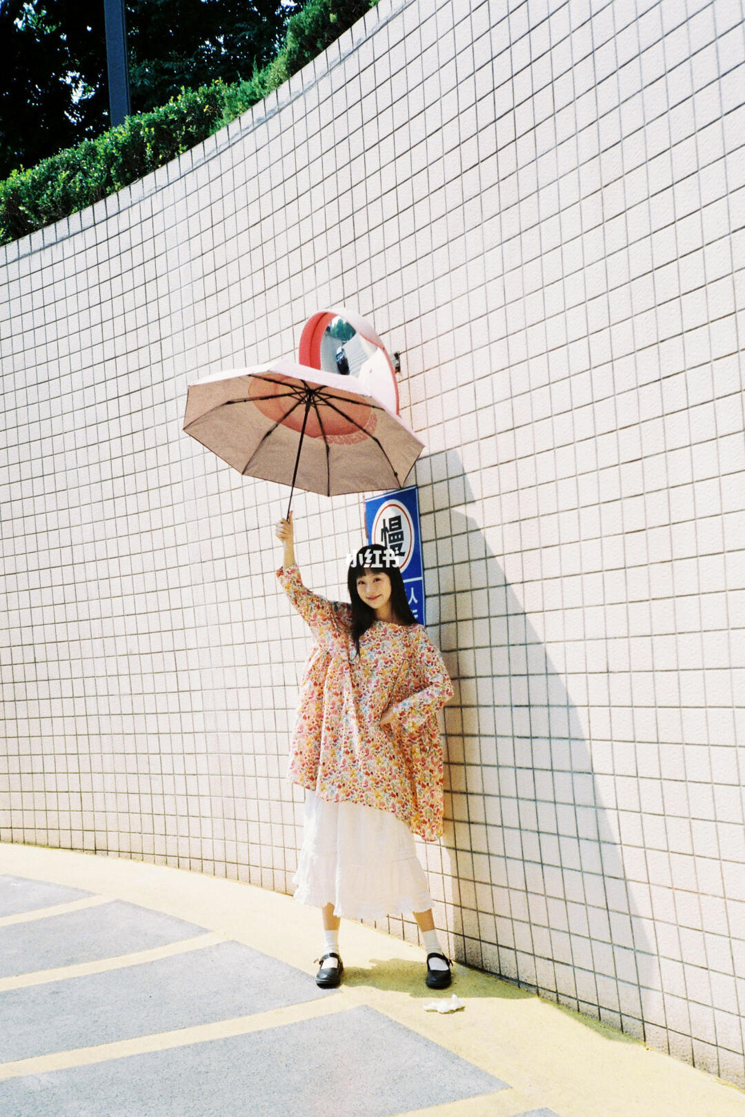 我的专用晴天，阳光下的胶片写真