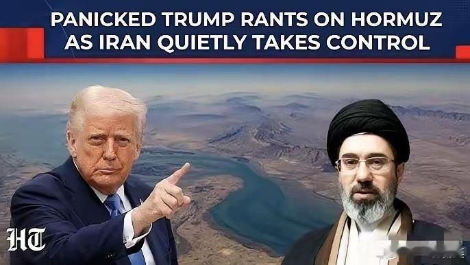 净想好事。特朗普宣布对伊朗海上全面封锁。但他怕这样一来中国油轮也无法进出中东。所