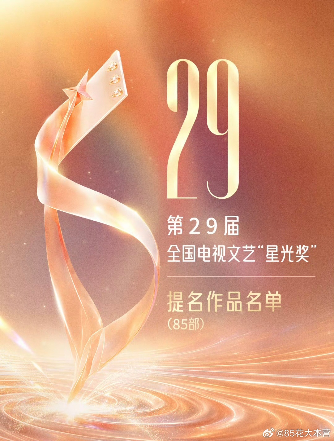 第29届全国电视文艺星光奖提名——赵丽颖全程配音纪录片《布达拉宫第二季》提名！ 
