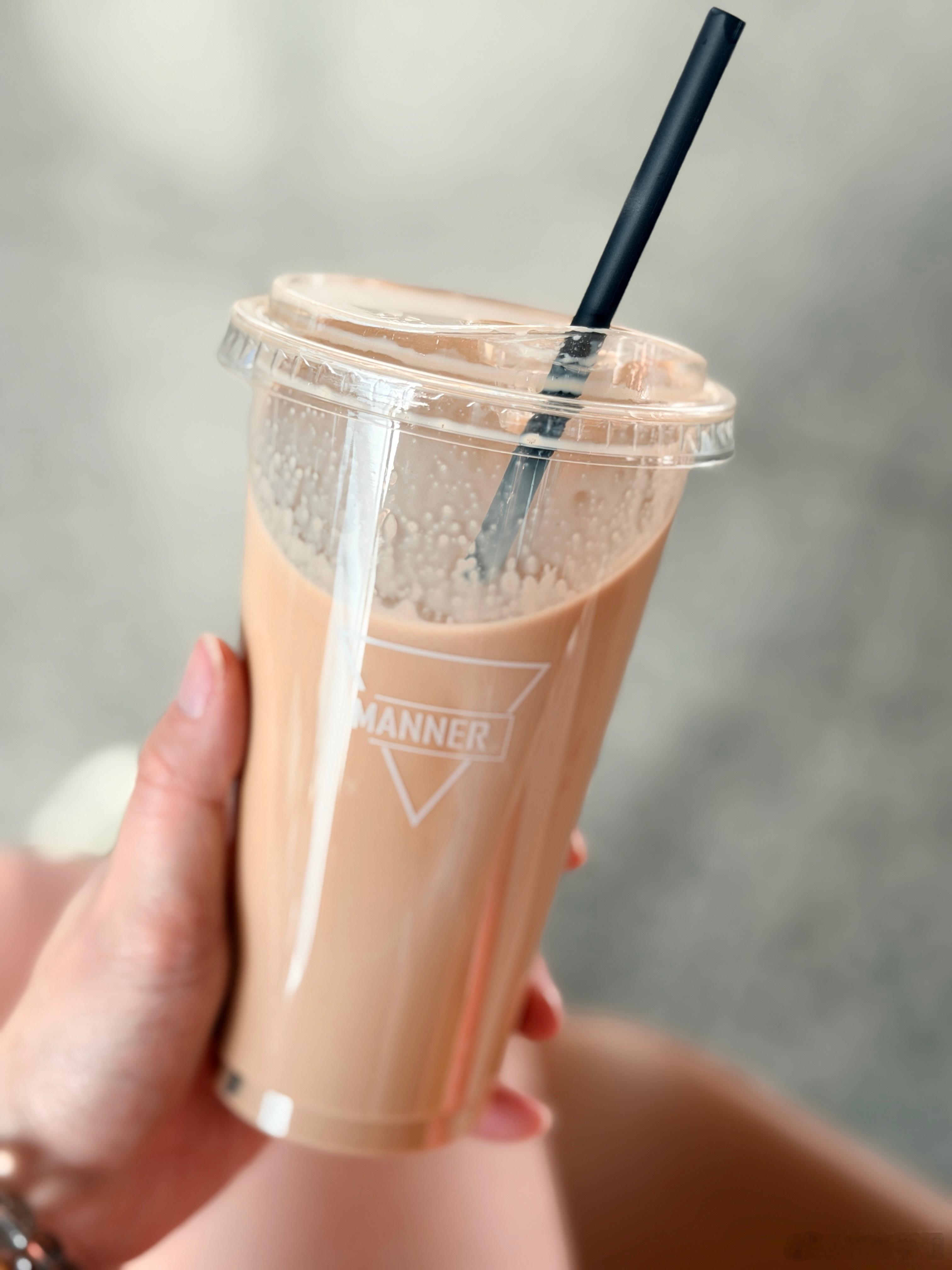 北京的温度真不错又可以喝冰拿铁了