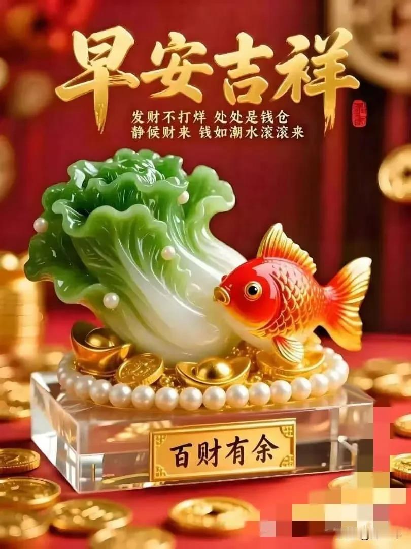 晨阳初照，心情美妙。
抛弃烦忧，快乐围绕。

[福][福][玫瑰][玫瑰][微风