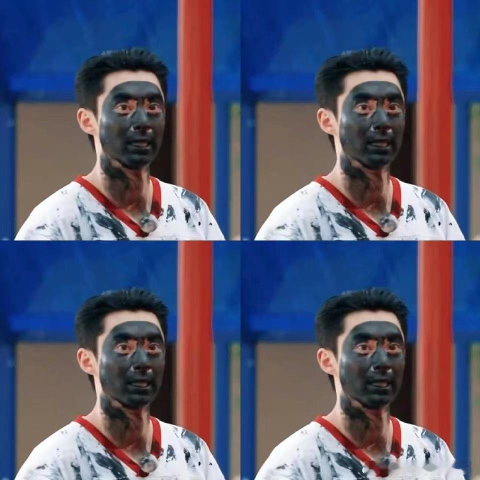 #王鹤棣又有神图了##王鹤棣煤球版#王鹤棣又有神图了煤球版，可以可以 ​​​