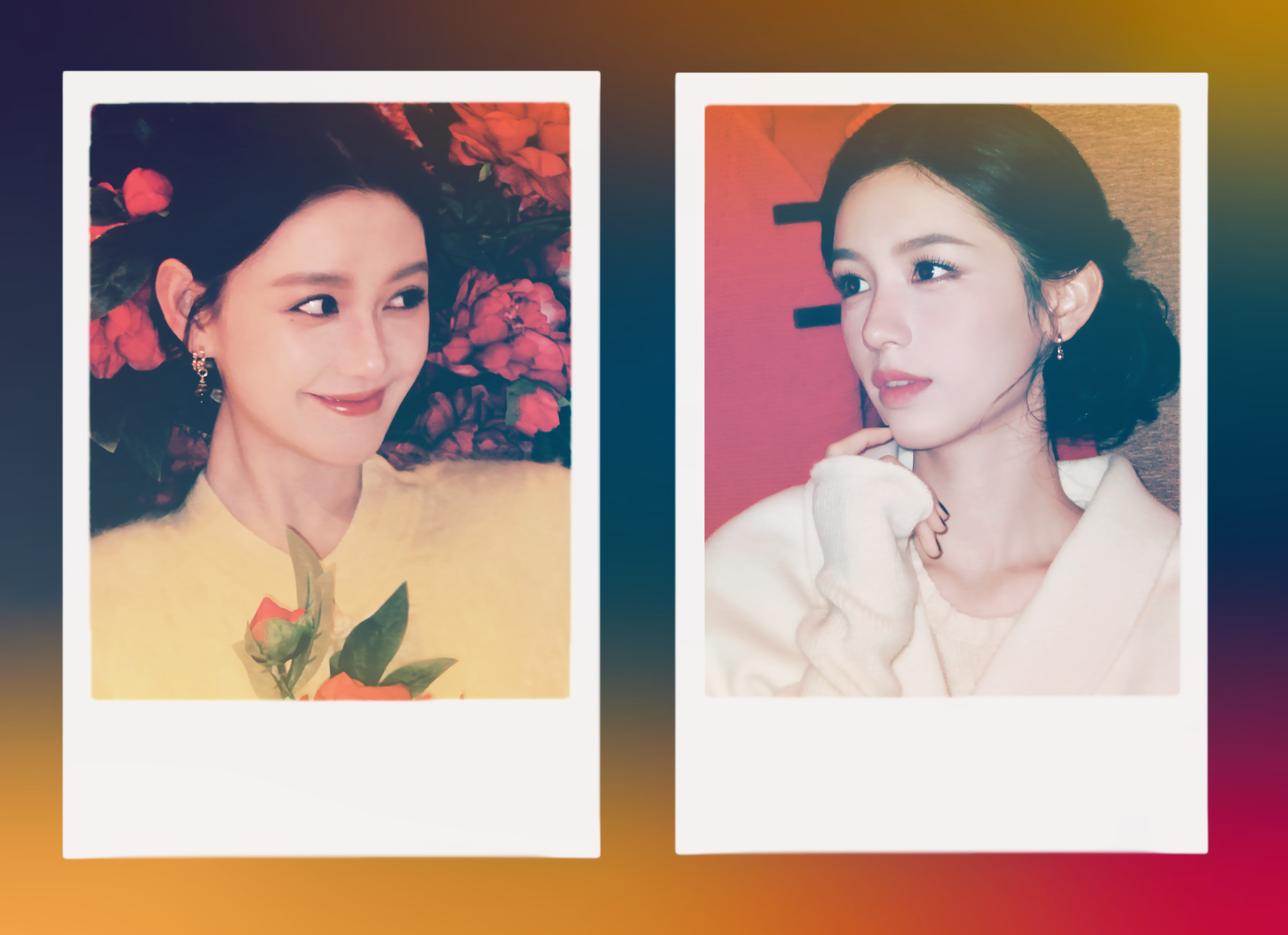 【周也✖️蒋依依】“爱是长久凝望着你看着我的眼睛” 