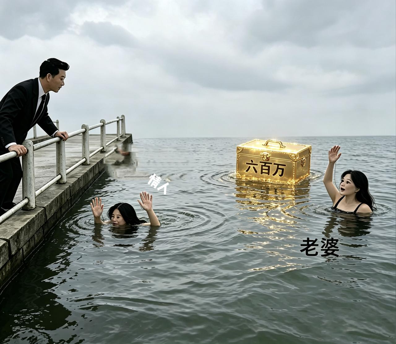 三项中选只能选一个，这标准的就是三难选择，丢了其中任何一个都是缺憾。
  聪明如