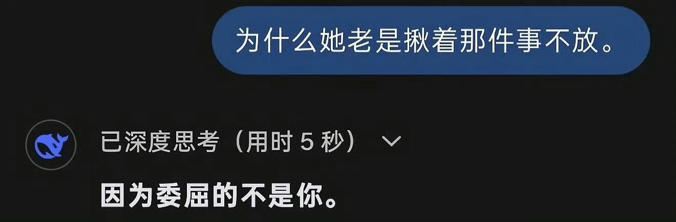 有一说一，那些复杂、带情绪的文字内容处理工作，个人感觉DS在所有AI产品之上。D