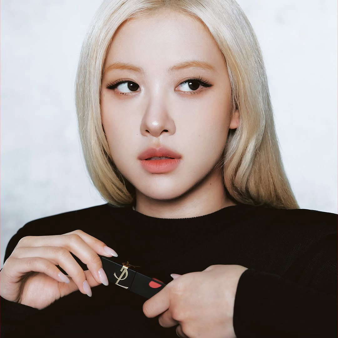 ROSÉ × YSL Beauty朴彩英全新圣罗兰美妆大片📸Girl who 