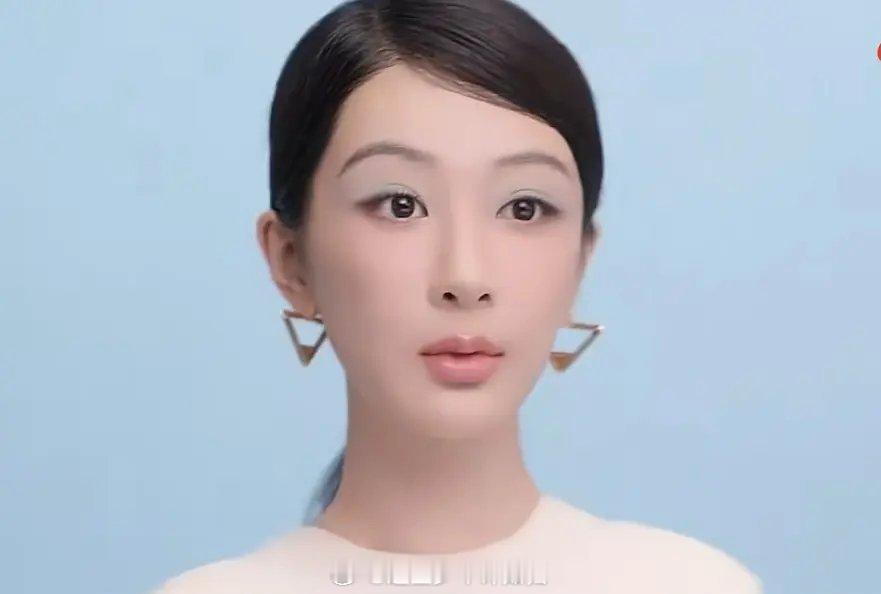 杨紫挑战贴头皮造型，广告图的直接截图来了，这个状态怎么样呢～ ​​​
