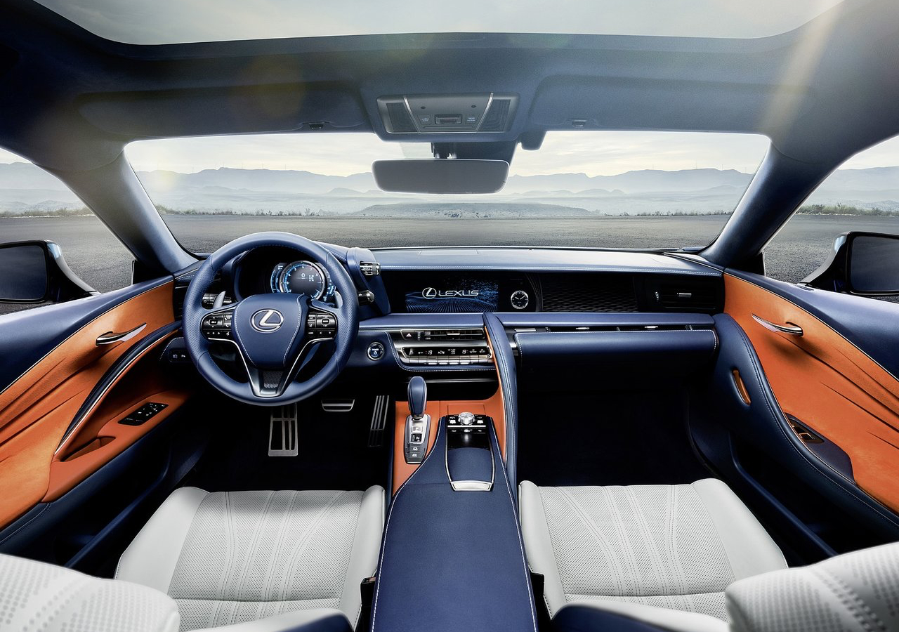 雷克萨斯lc   2017 Lexus LC 500h，雷克萨斯旗舰混动GT双门