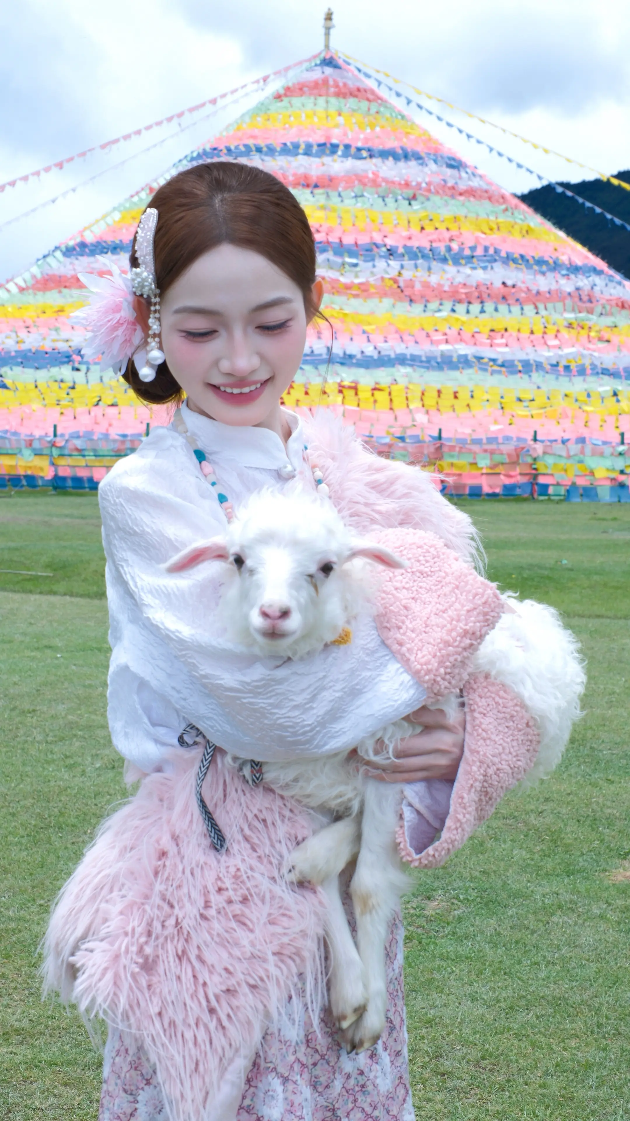 你笑面如花 真想与你情定香格里拉