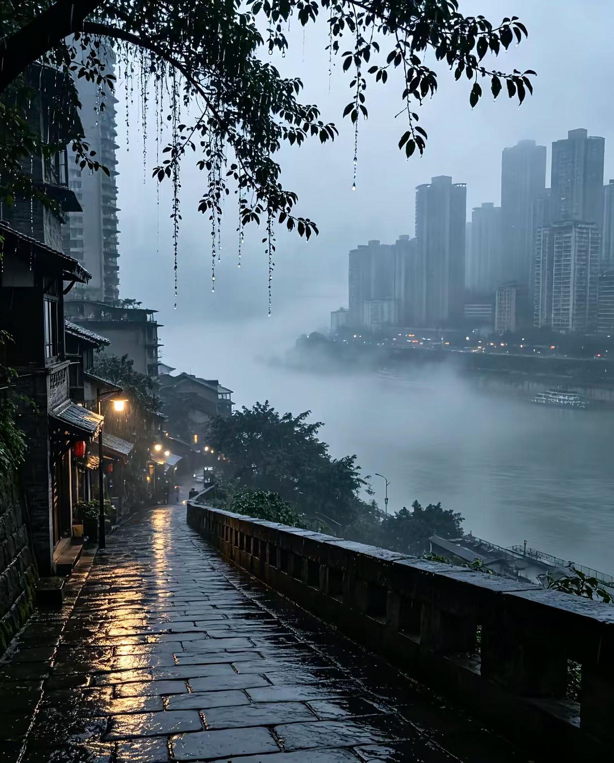 今年的国庆假期重庆城始终被连绵阴雨天缠绵着，不少拖着行李箱远道而来的朋友，刚落地