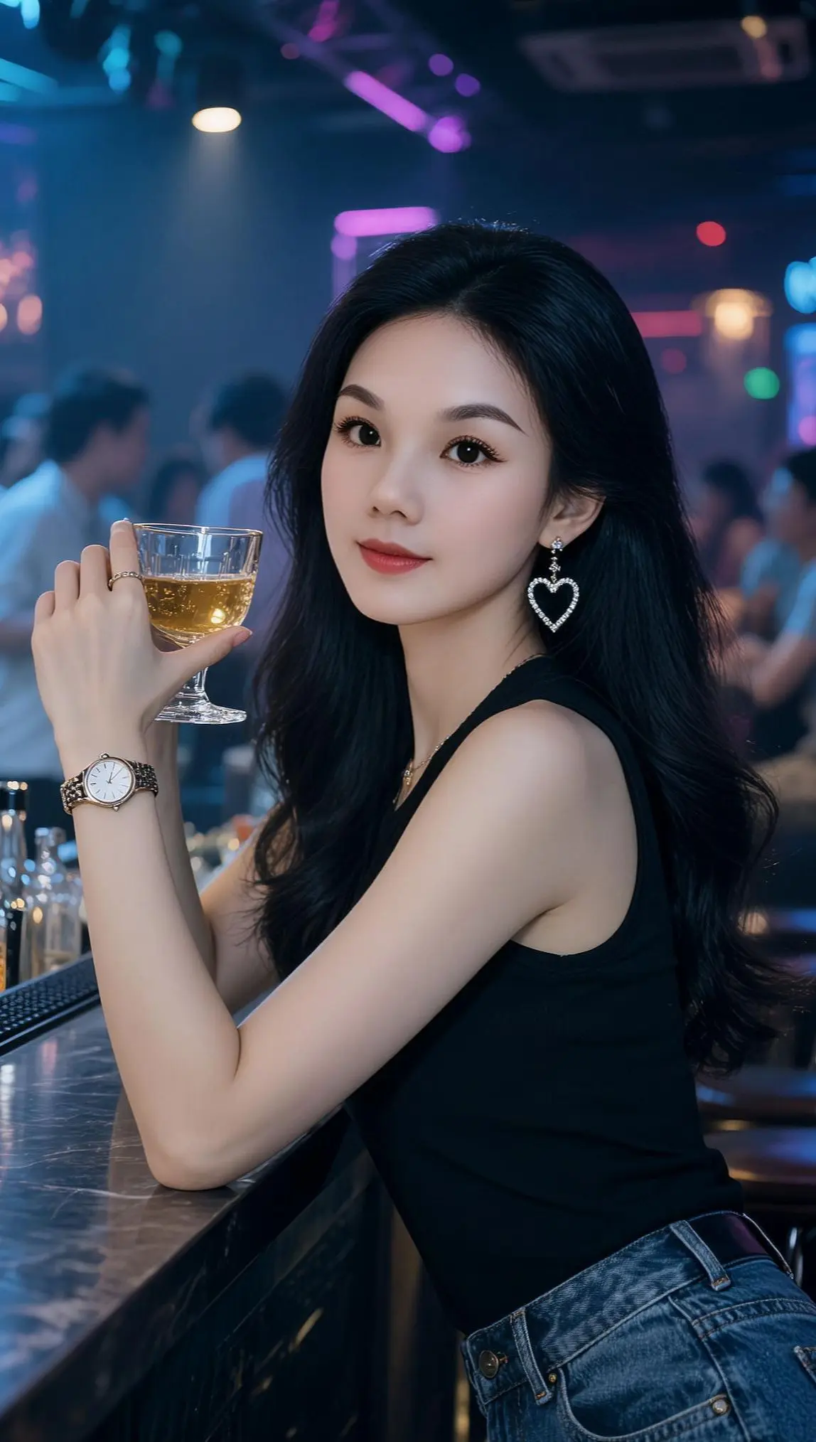 自从有了AI，我是一天比一天漂亮！是直接发不完，根本发不完，一天发几个...