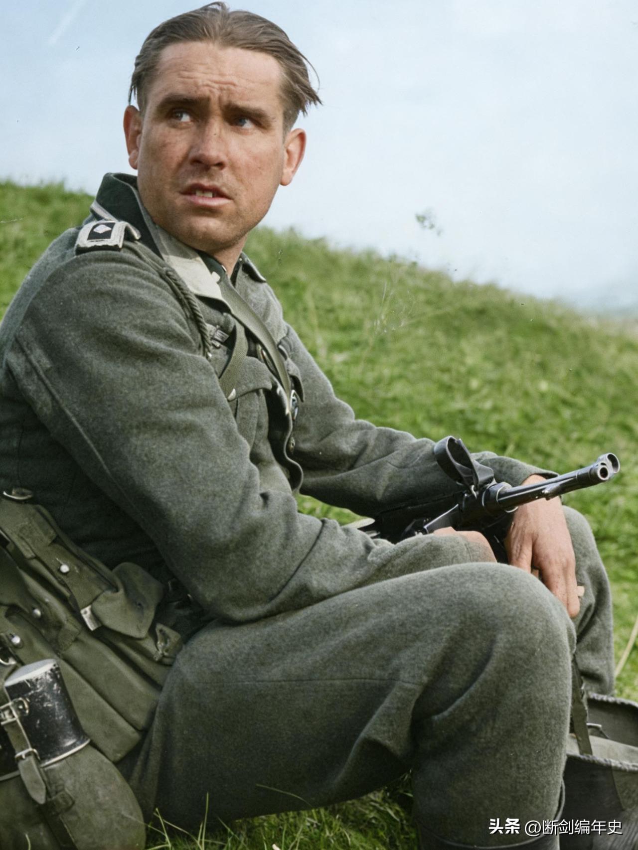 一名休整中的国防军士官。

历史 历史老照片 二战老照片 二战 德国