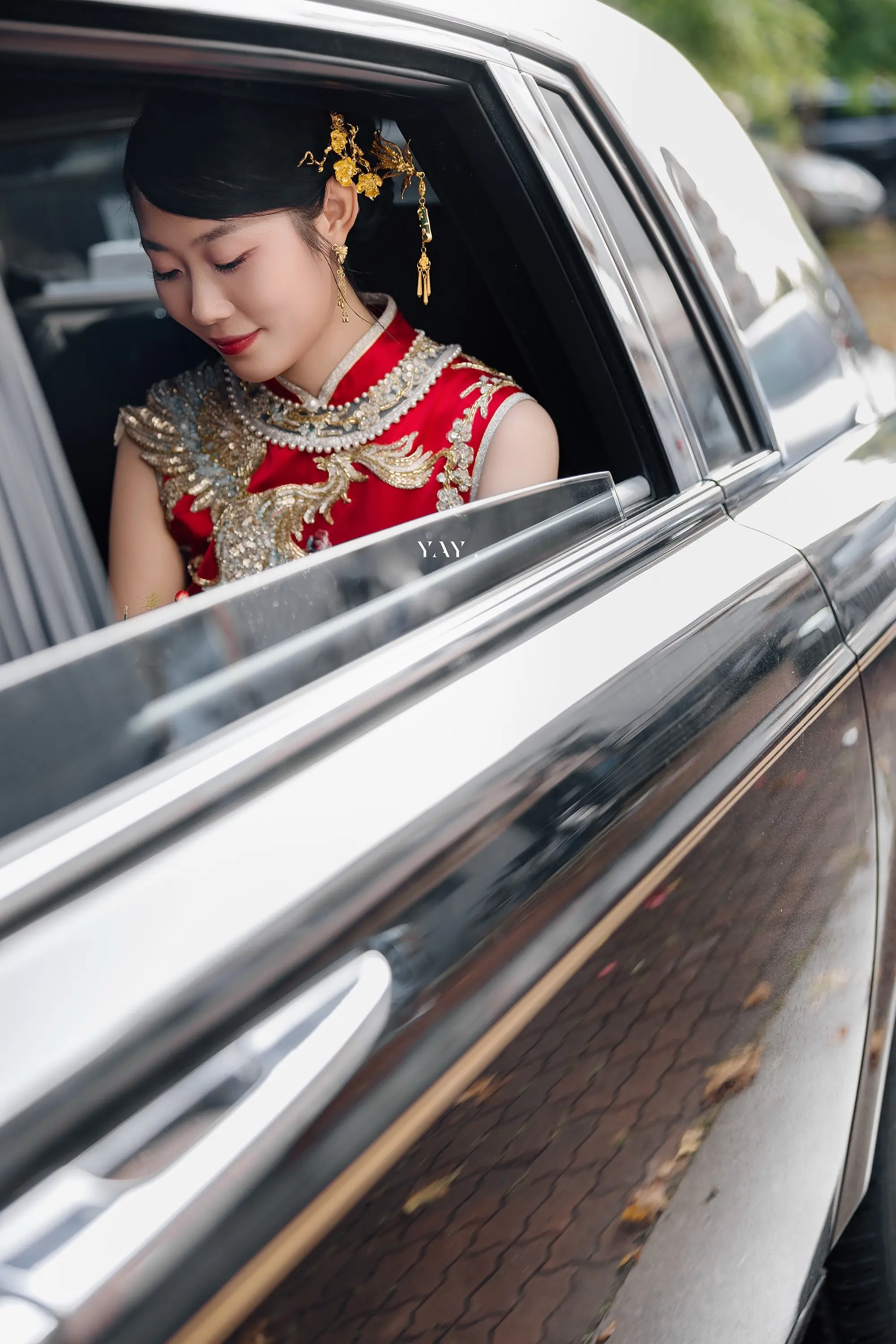 婚车也要好好拍呀！婚礼那天的氛围真的太棒啦