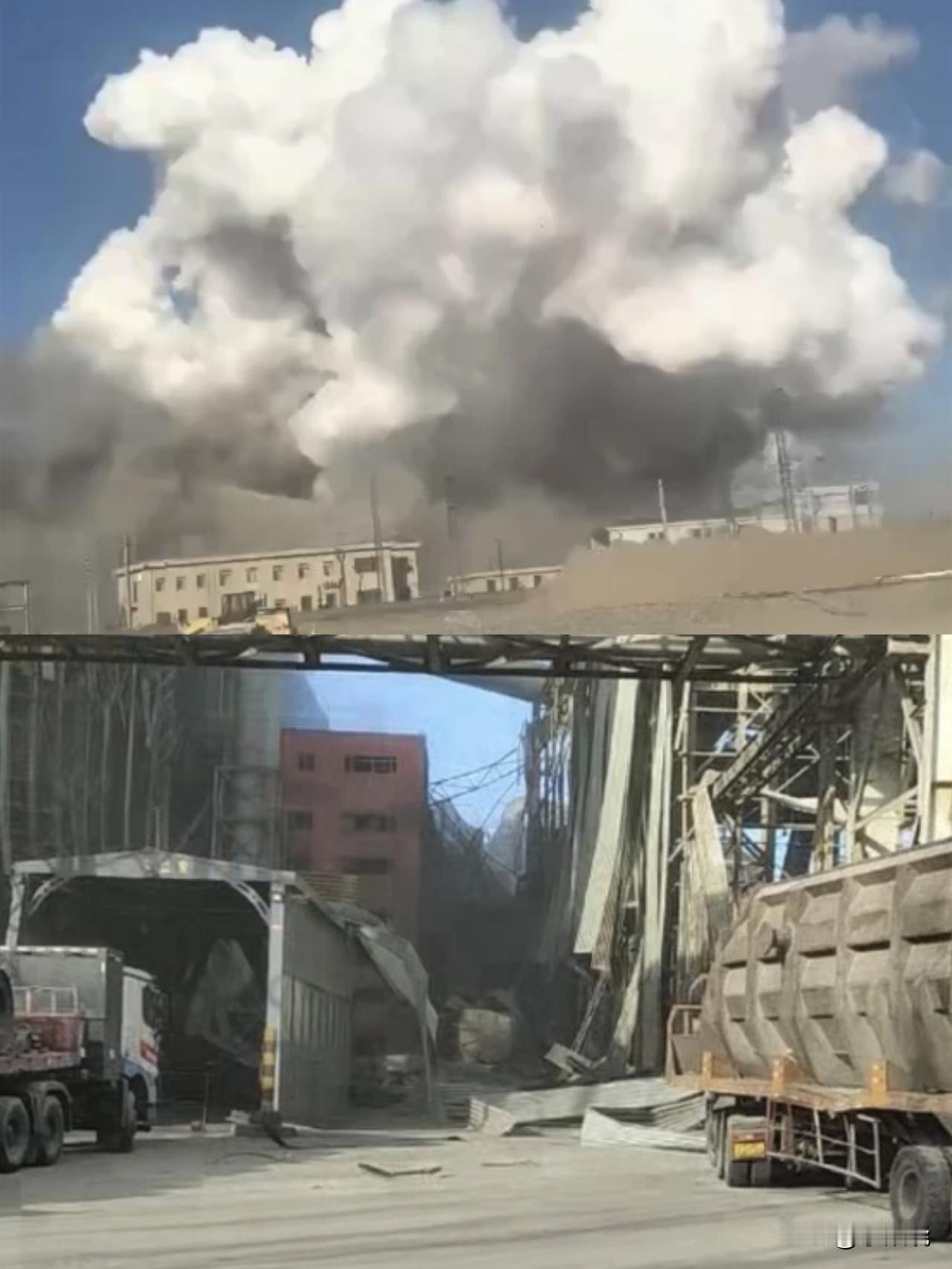 触目惊心！巨大的爆炸图片不是加沙或者黎巴嫩，是内蒙古。1月18日15时许，包头市