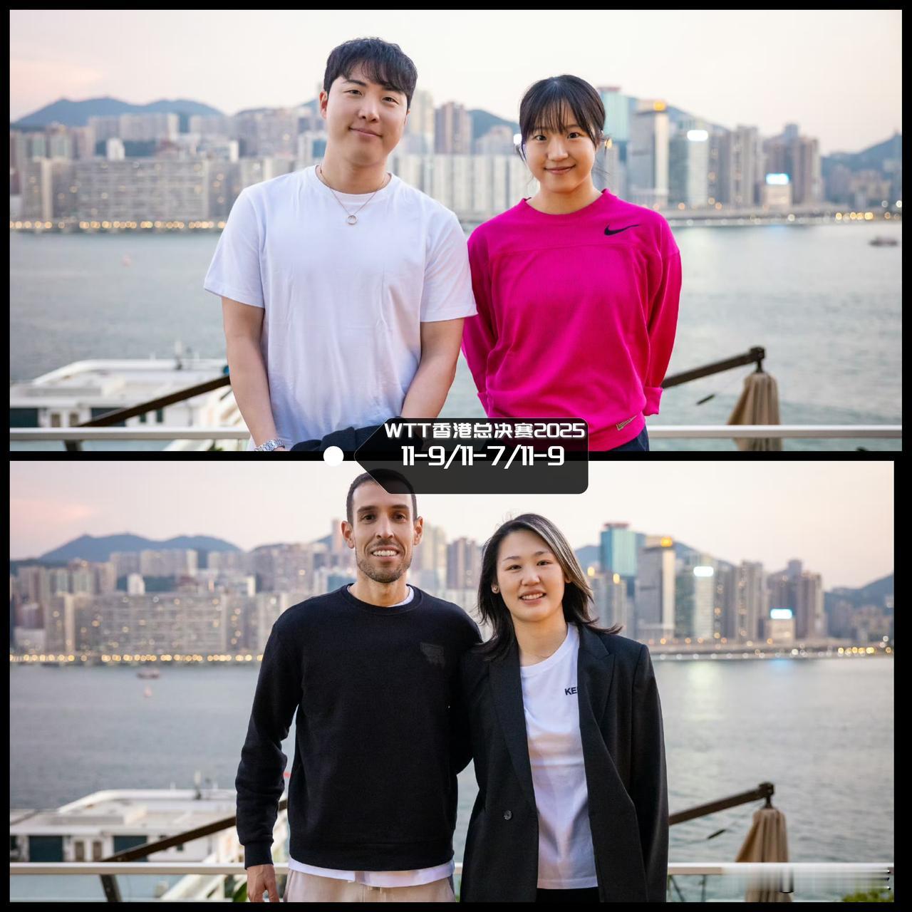 【三场横扫锁定小组第一！林钟勋申裕斌完胜西班牙组合完美收官！】

WTT香港总决