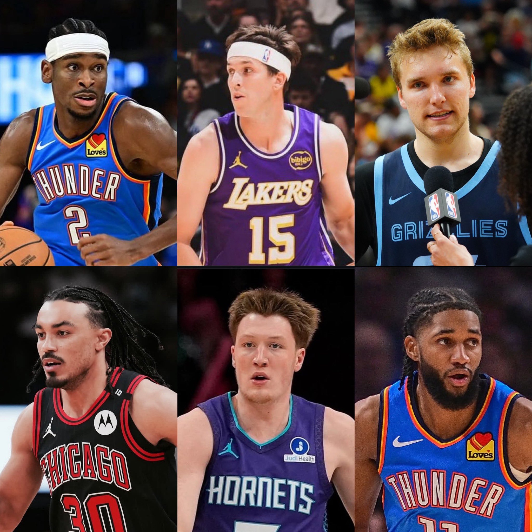 本赛季至少出手300次的后卫中真实命中率榜单，亚历山大67%排名第一，以赛亚乔6