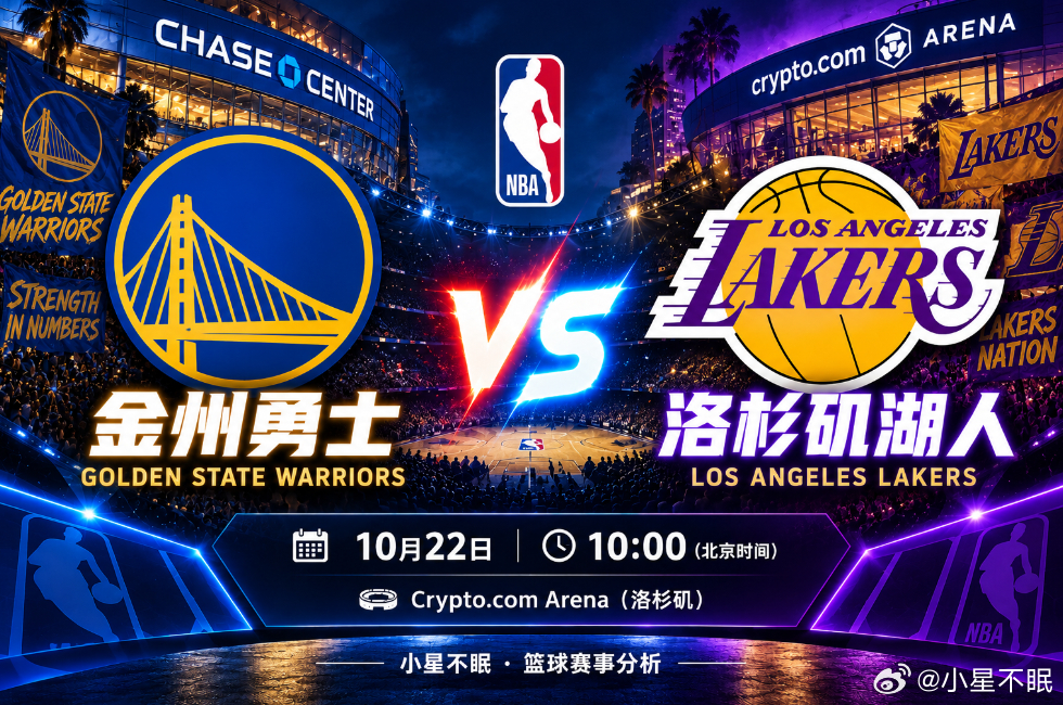 🏀 【小星前瞻】勇士VS湖人：库里对东契奇，揭幕战就有看头！⏰ 北京时间10月