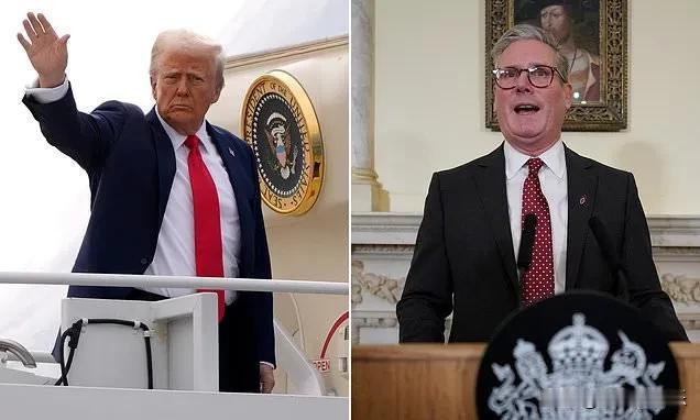 特朗普今天和英国首相通了电话，称两人很快会面。
基尔·斯塔默是特朗普上任后第一位