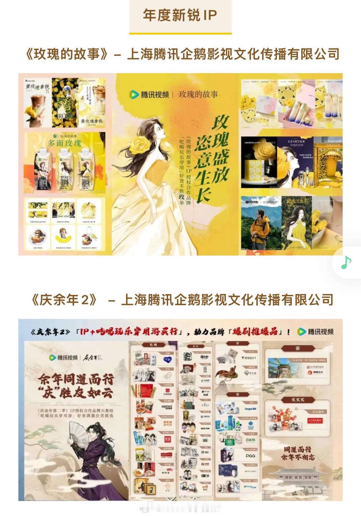 2025国际授权业协会与全球授权展·上海站玫瑰的故事、庆余年2获得年度新锐IP大