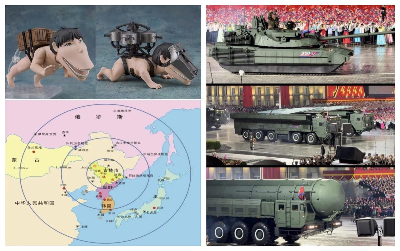 ✨现在，朝鲜是日本的克星✨

🐼 贫道想起当年中印边境对峙的时候，巴铁那边在克