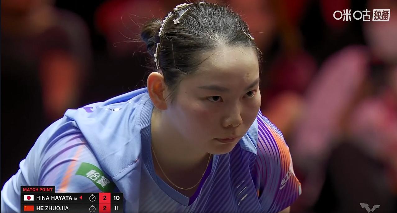 佳佳和早田的这场比赛，真是太可惜了！

两人每次碰上，都是打的很胶着，今天也不例