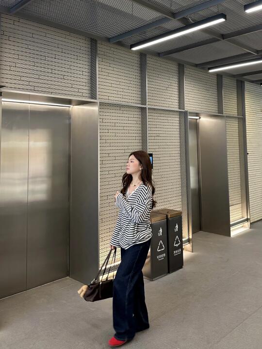 155 100斤 偏爱条纹
