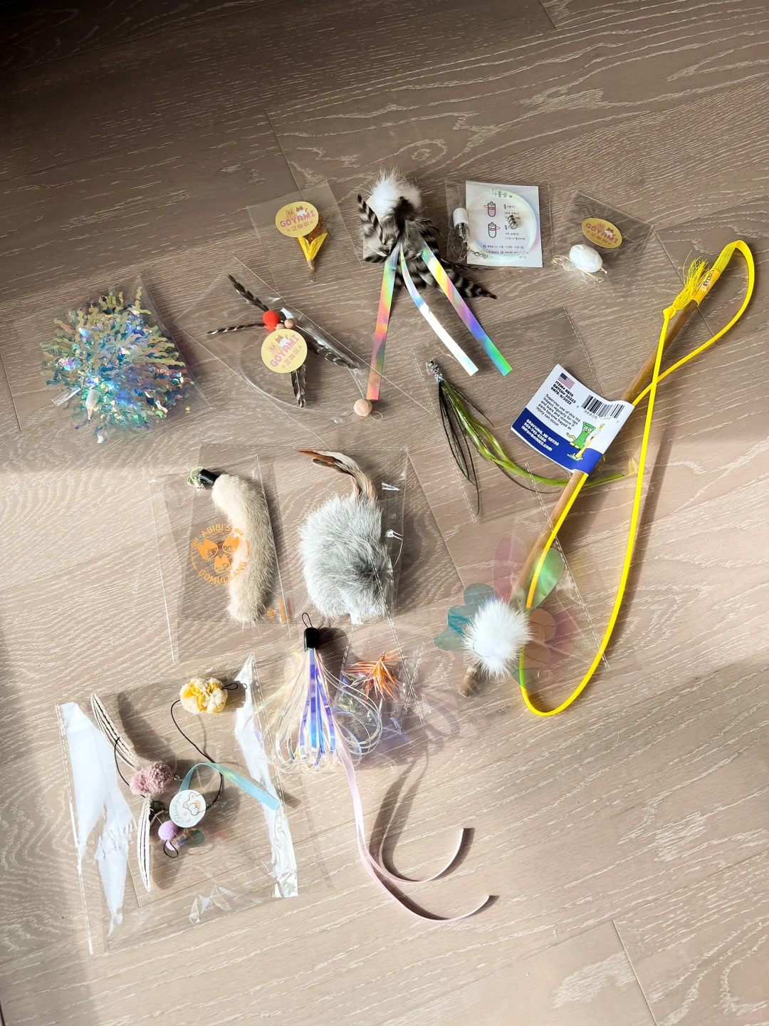 最近给我的小猫玩的玩具分享