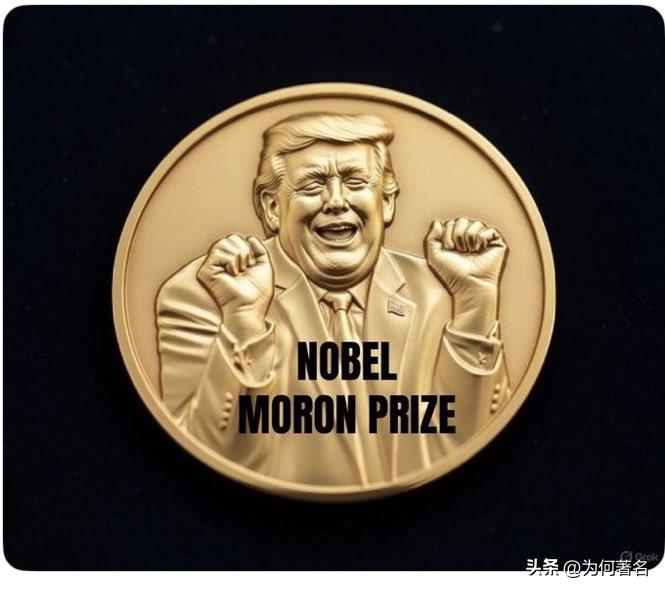 马查多乐疯了
特朗普接受她转赠的诺贝尔和平奖
结果，诺贝尔和平中心很快泼来一盆冷