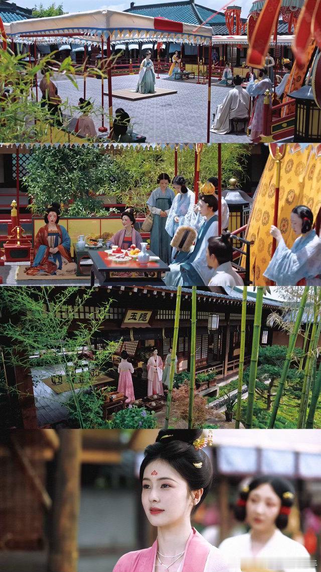 服化道根据人物心境变化做出区分，叶璃前期素雅衣衫藏起锋芒，不同场合的装束贴合当下