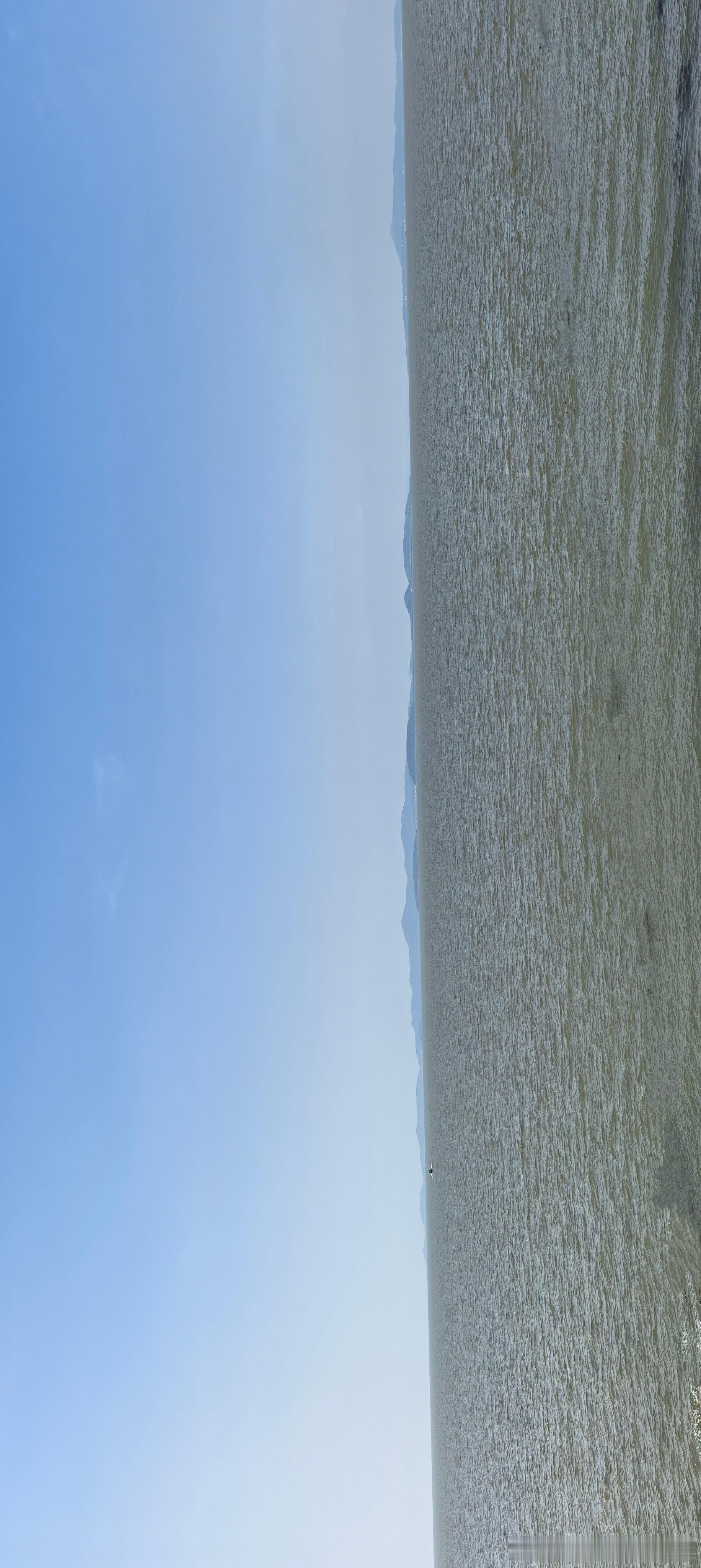 湖边看海。 湖州·环太湖路