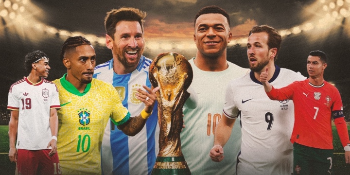世界杯48强身价：法英15亿欧断层前2 西葡德前5 阿根廷第8挪威第9