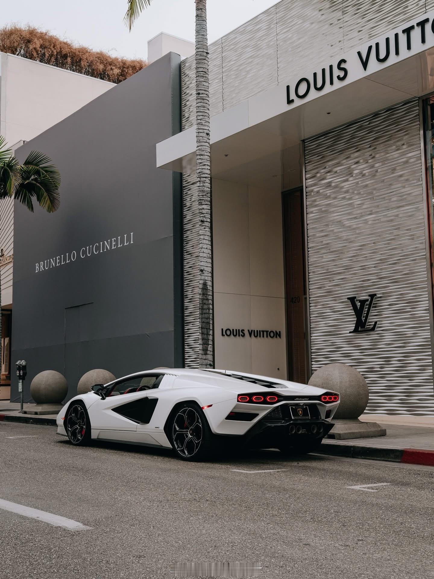 🇺🇸洛杉矶街拍📷📷📷Lamborghini Countach LPI 
