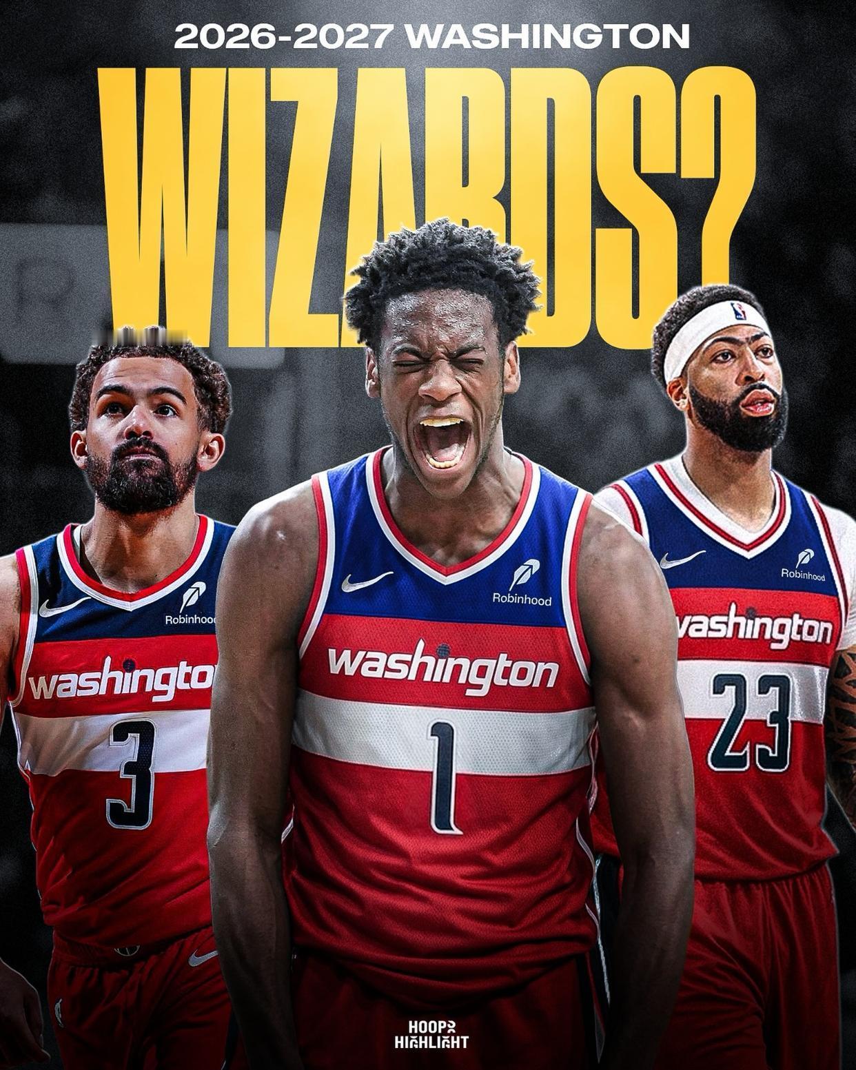 迪班萨今年的NBA状元，特雷杨却难了！
拿到状元签的奇才，并没有太多的犹豫，他们