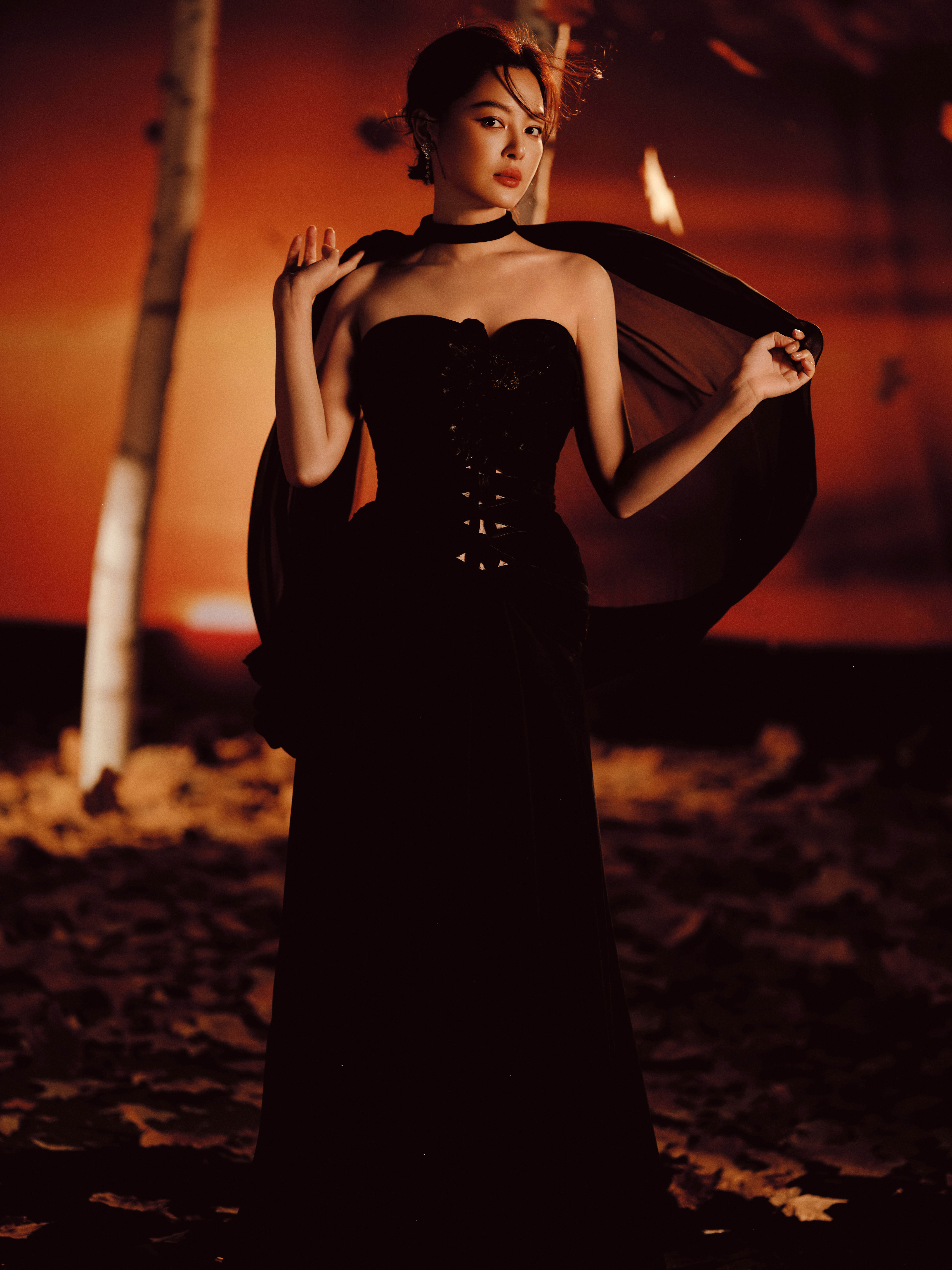 蕾子微博之夜出图咯，感受到大花气场了。微博之夜辛芷蕾