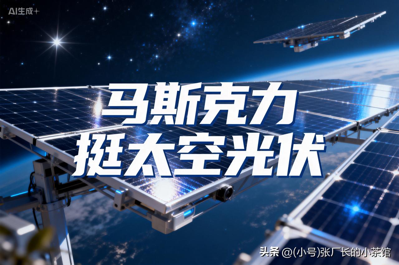 马斯克又开始力挺太空光伏了。这几天在在瑞士达沃斯论坛上，他明确表示要力挺太空光伏