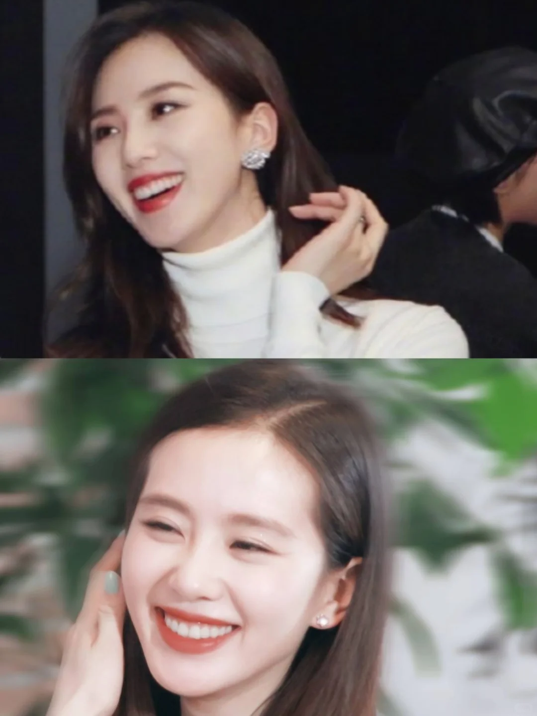 真美女无惧露齿大笑，好爱明媚一姐