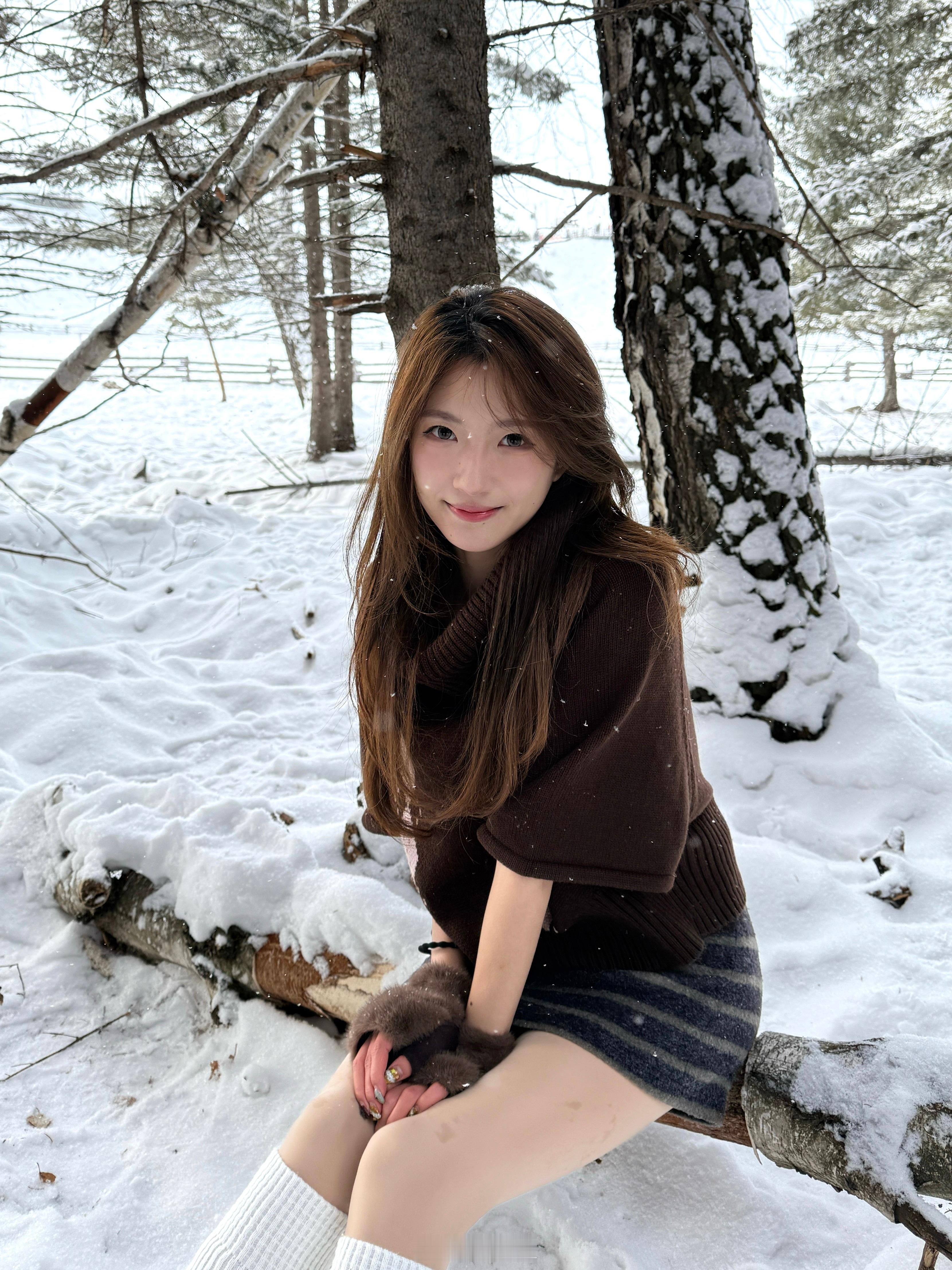 𝑆𝑛𝑜𝑤𝑦 𝑑𝑎𝑦🤍 ₊⁺ 🌲 阿勒泰