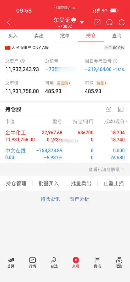 300万本金，记录全职炒股365天一年翻5倍，拒绝马后炮，全程公开验证，欢迎大家