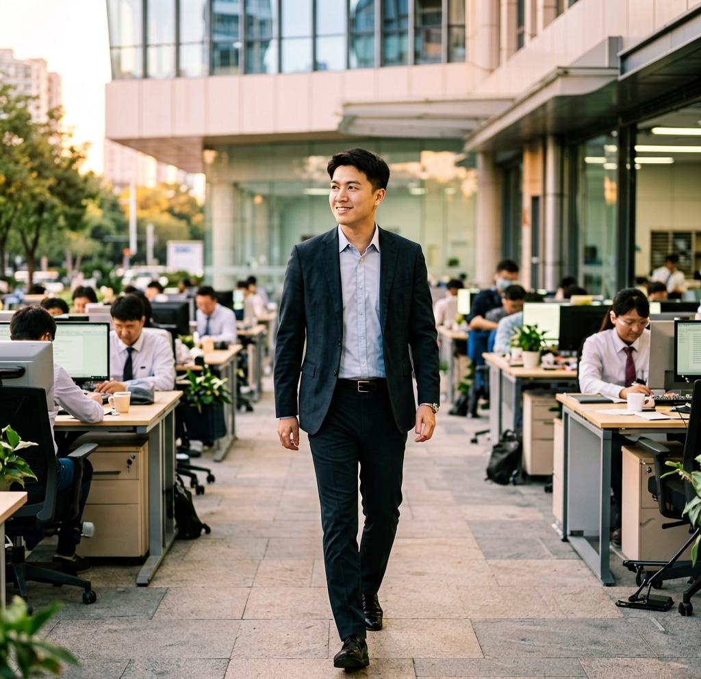 我在公司三年没加过一次班，升职却最快，同事说我是表演派
公司楼下那家快餐店，晚上