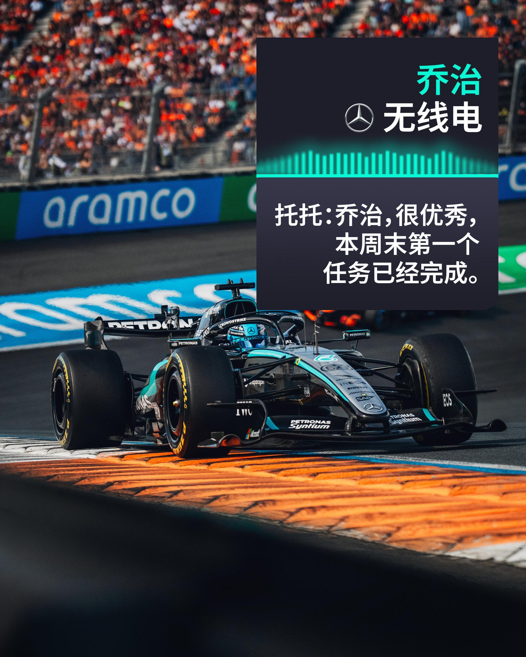 冲刺赛圆满完成 ✅乔治本周末取得开门红，排位赛再接再厉💪 