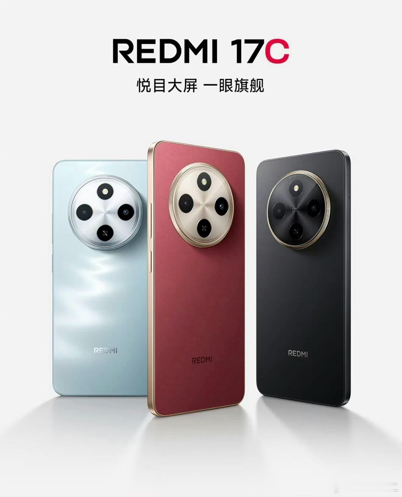 小米上架REDMI 17C，一眼旗舰。大家觉得如何？4G+64G 799 元，4