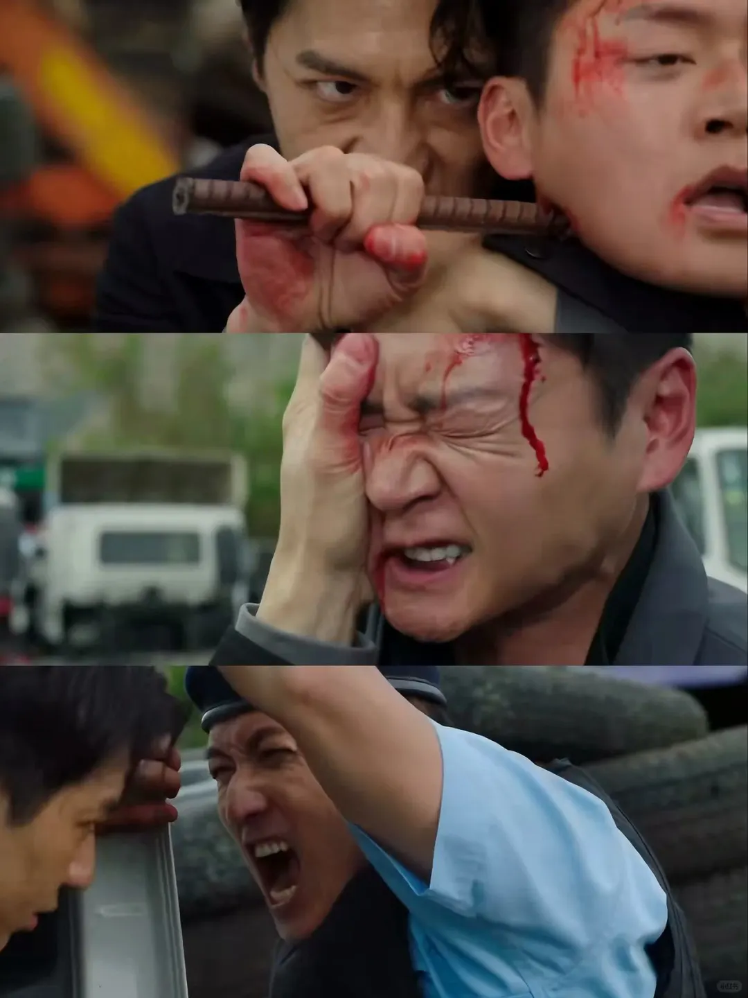 反黑英雄这打戏也太真实了😰看得我肉疼
