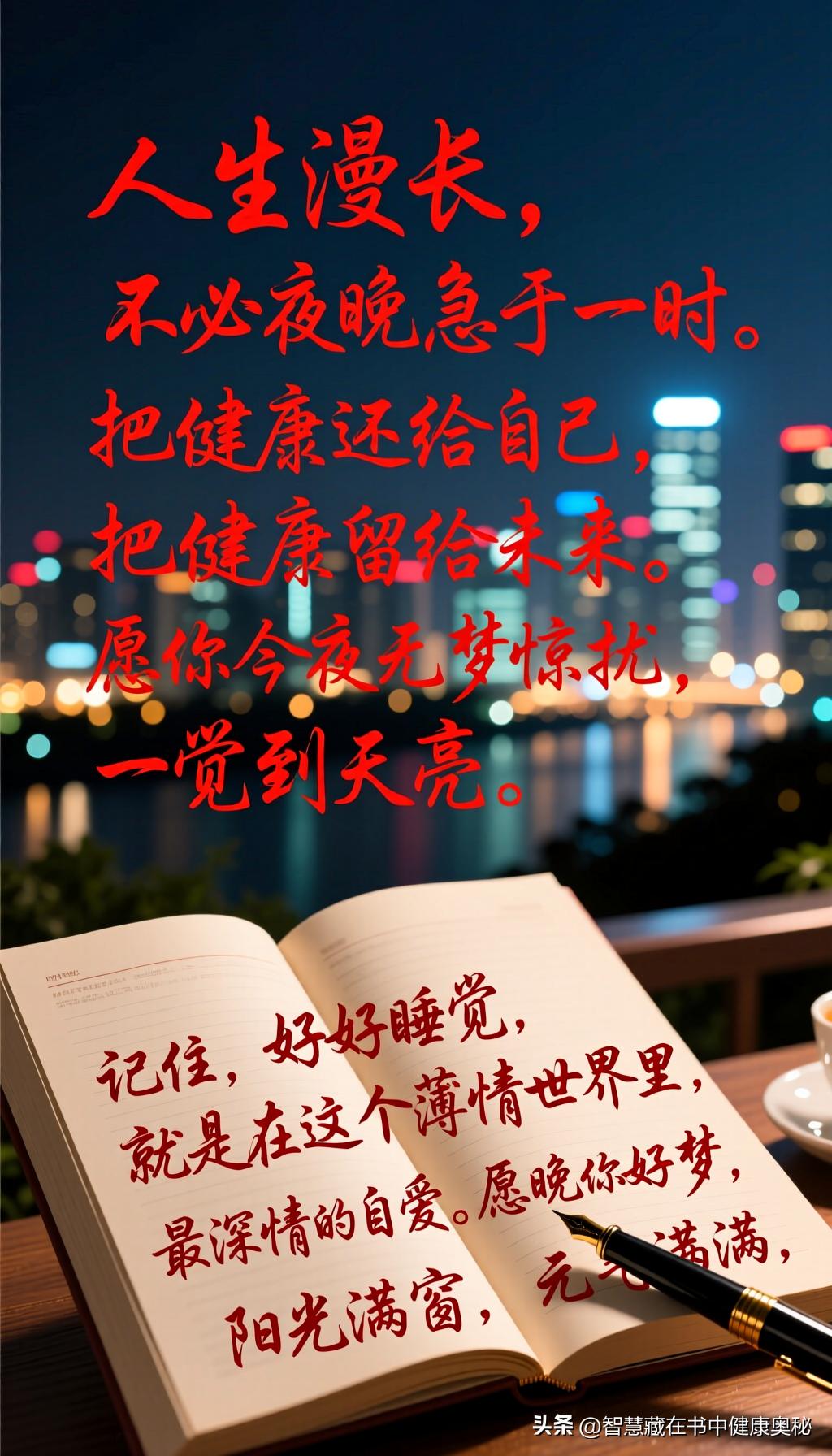 晚安！把夜晚还给自己，好好睡觉才是顶级的爱自己

夜幕低垂，城市的喧嚣逐渐退去，