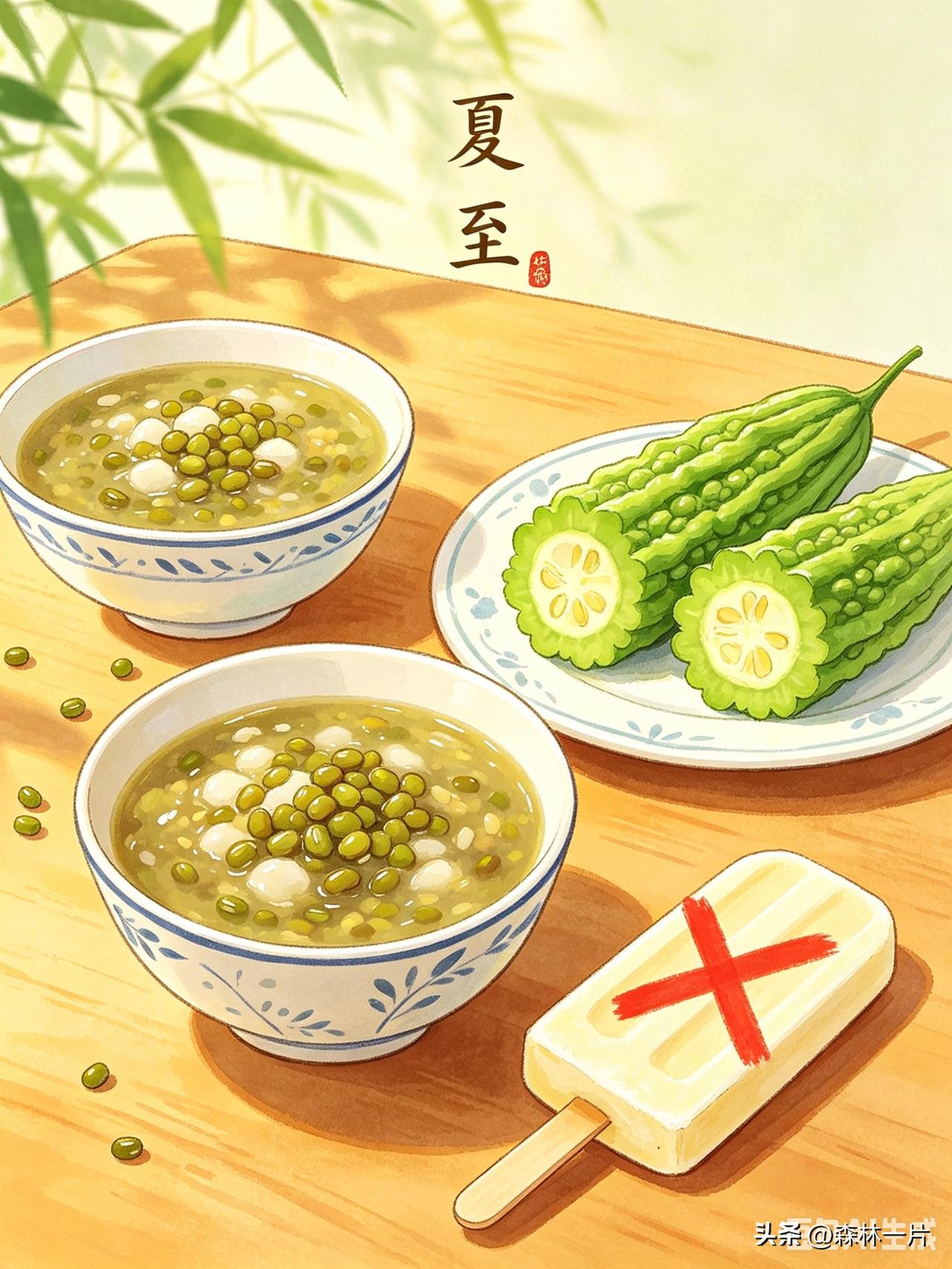 夏至到啦，这讲究和忌讳还真不少。饮食上，要多吃清热解暑的食物，像绿豆汤、苦瓜等。