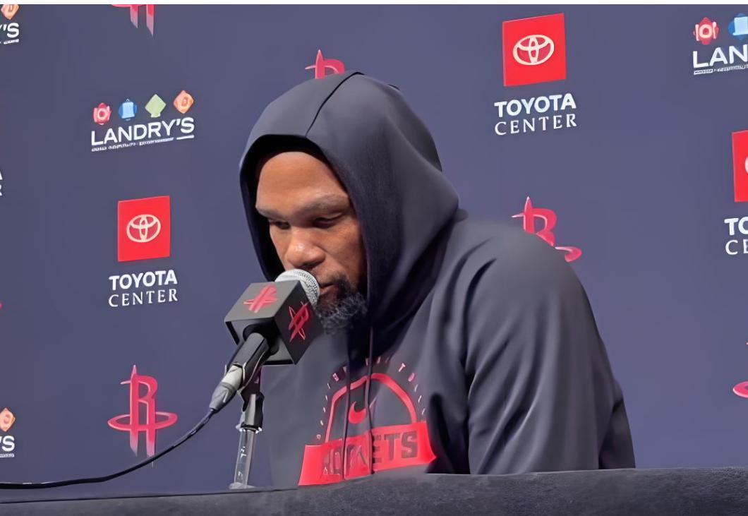 这不是我认识的杜兰特，赛后表态惊呆众人，死神杜，死亡镰刀全消失了！
火箭输球后，