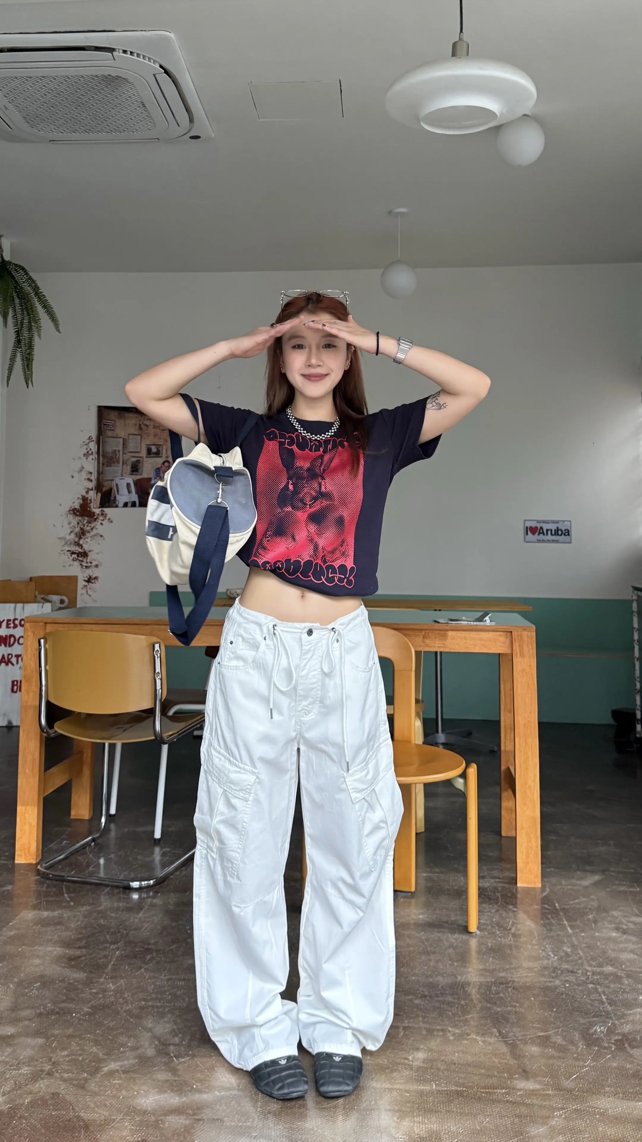 这套也太夏天啦。