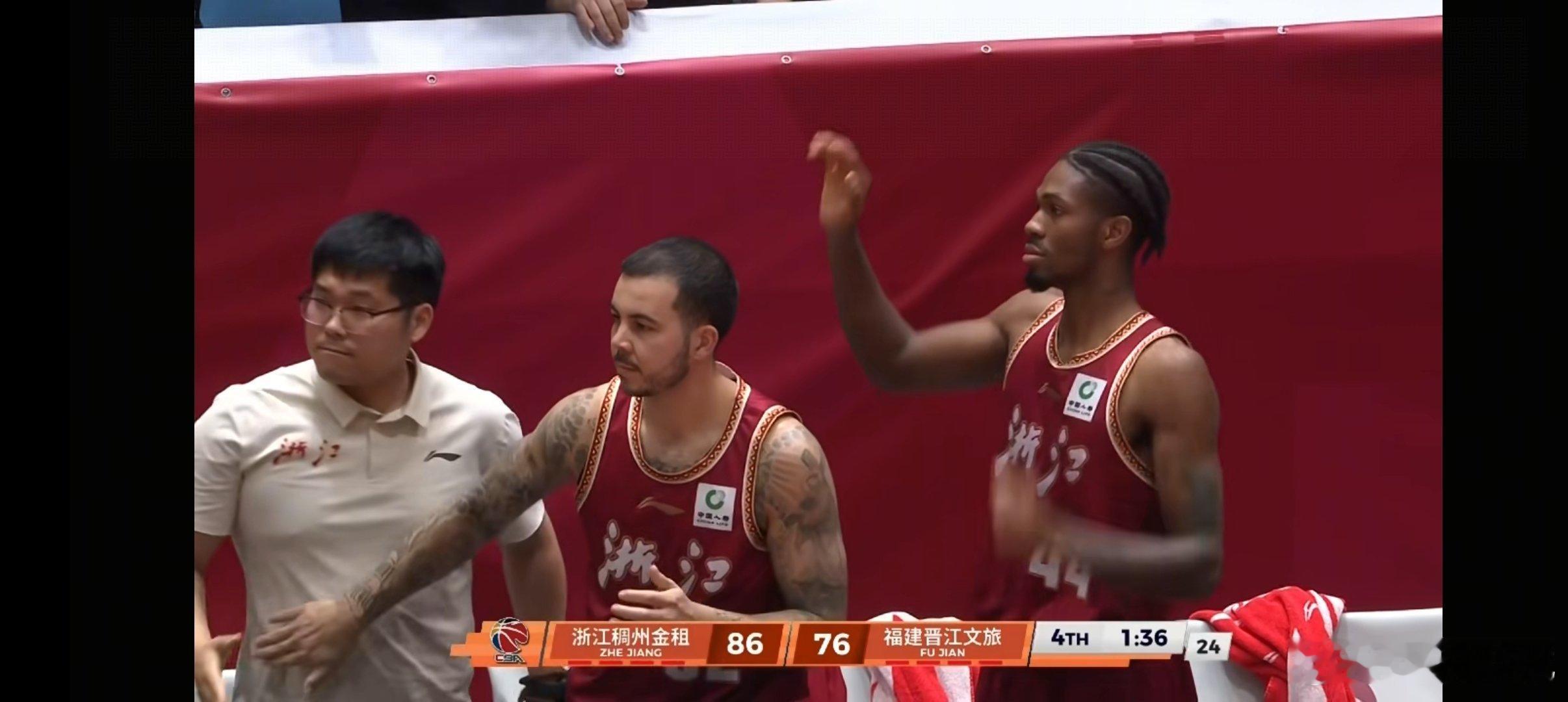 可以提前恭喜浙江稠州金租了，战胜福建男篮。丁伟指导率队战胜福建，夺得开赛首胜cb